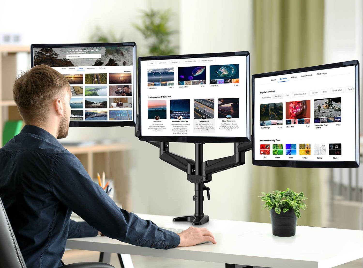 Best Triple Monitor Stand Guide in 2021