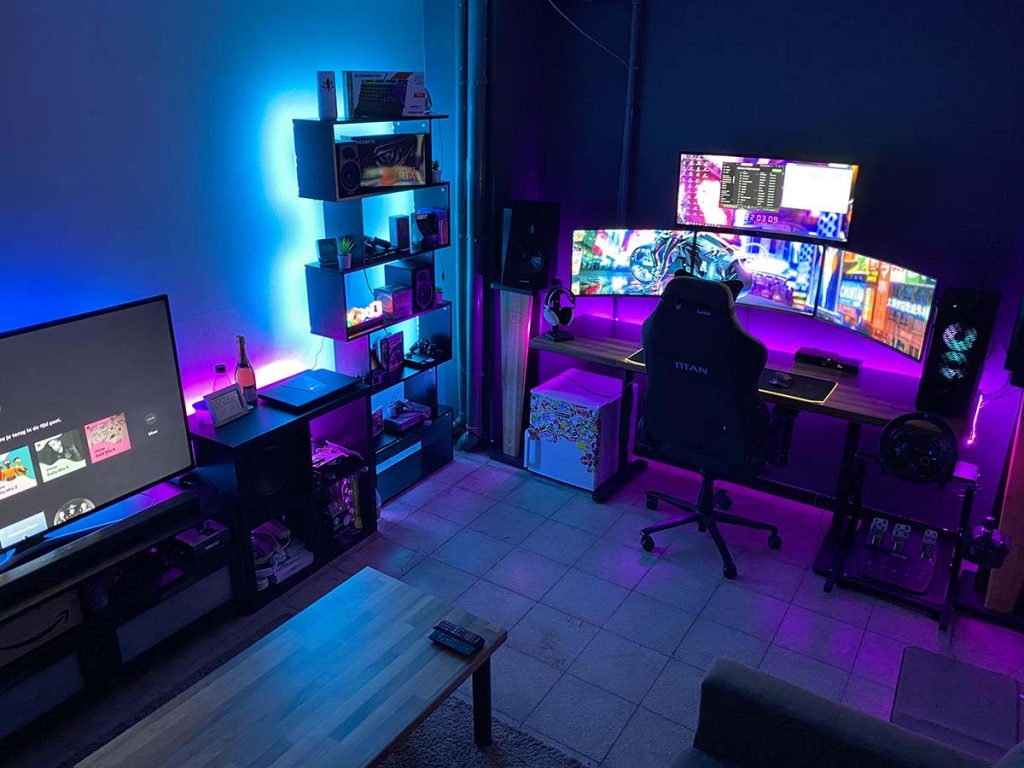 gaming room lights